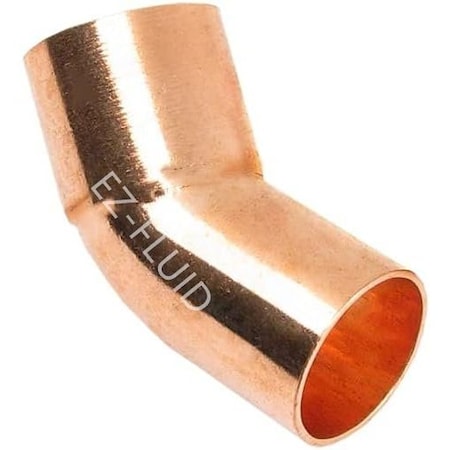 Ez-Fluid 1/2 FTG x C 45 Degrees STREET ELBOW EZCE184